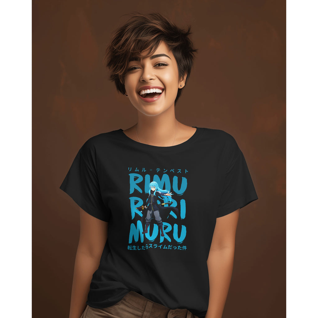 RIMU RARI MURU ANIME PRINTED Tee SKU-G110