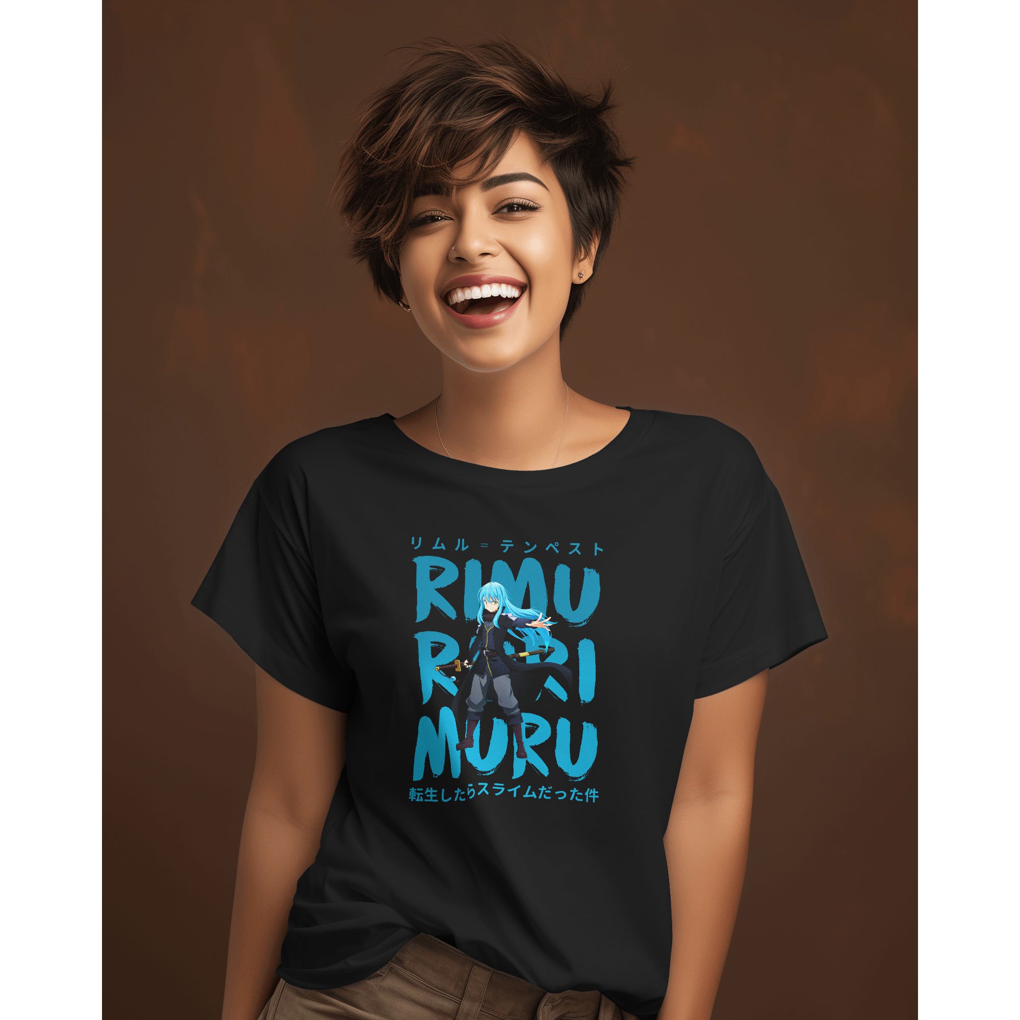 RIMU RARI MURU ANIME PRINTED Tee SKU-G110