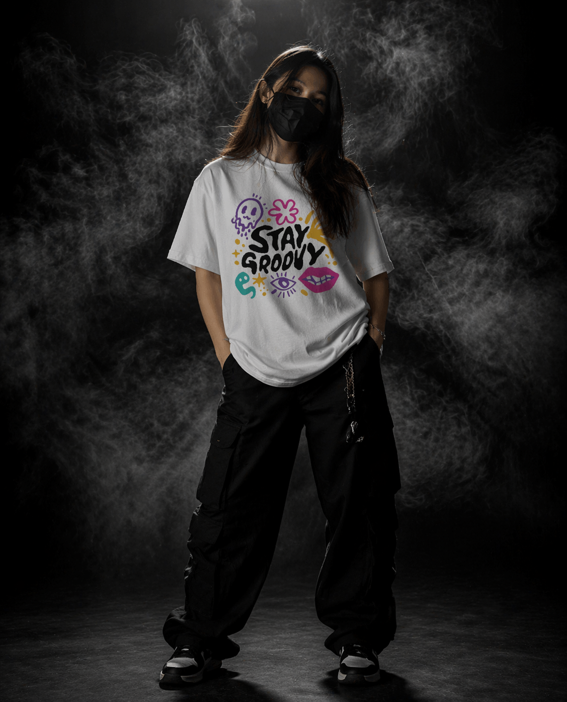Stay Groovy Tee SKU-G102