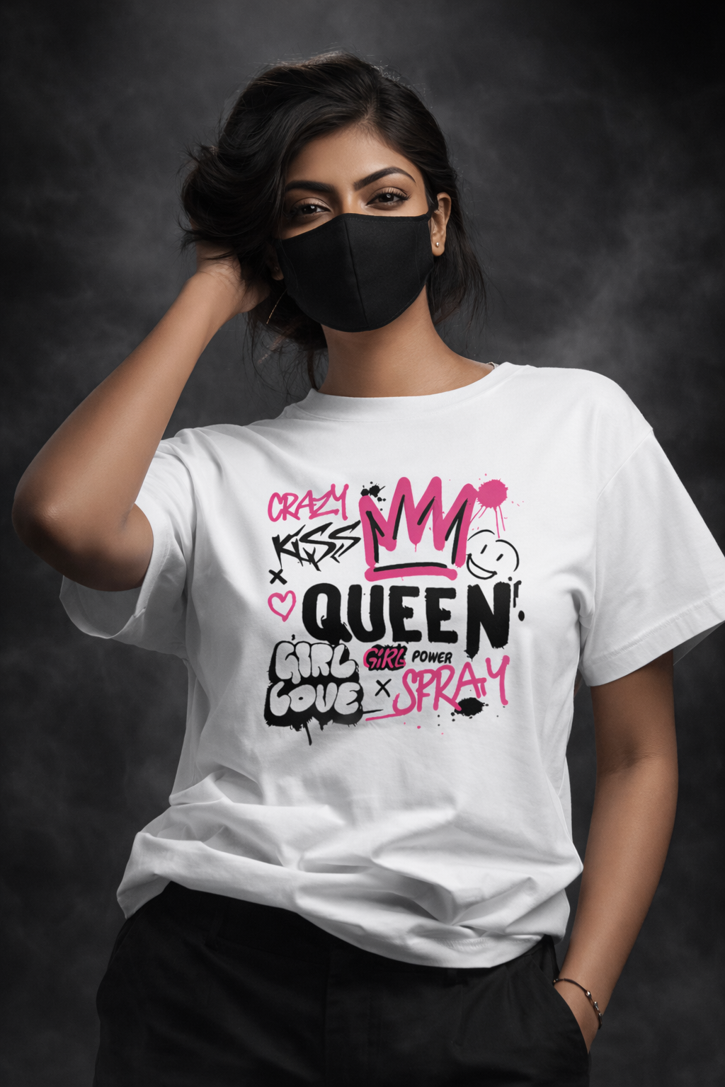 CRAZY KISS TEE SKU-G104