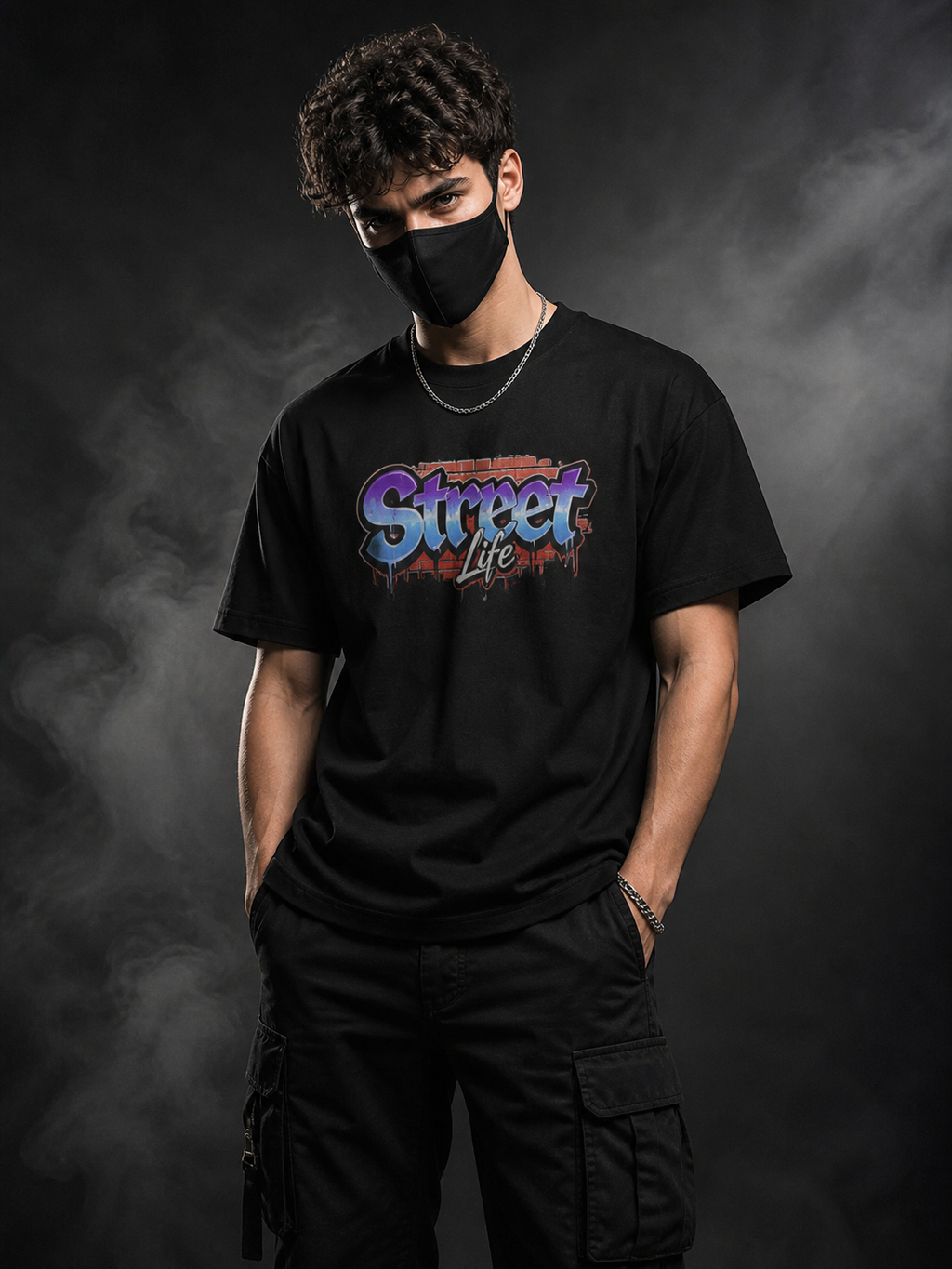 STREET LIFE Tee SKU-M24