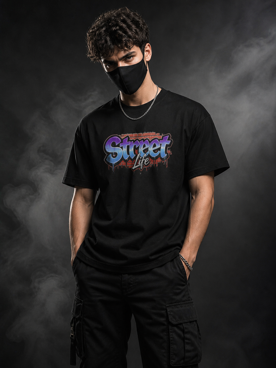 STREET LIFE Tee SKU-M24