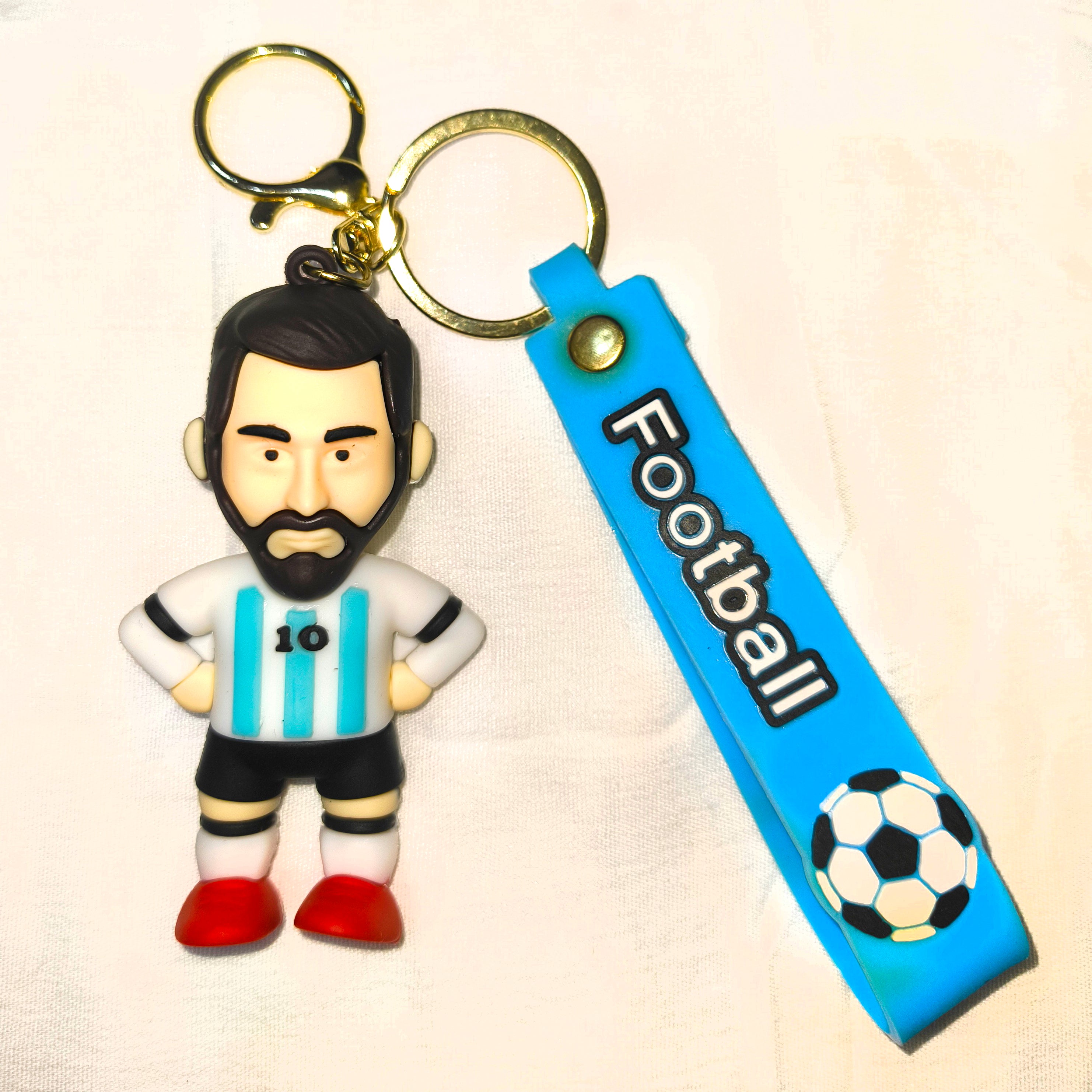MESSI FOOTBALL KEYCHAIN SKU-1012