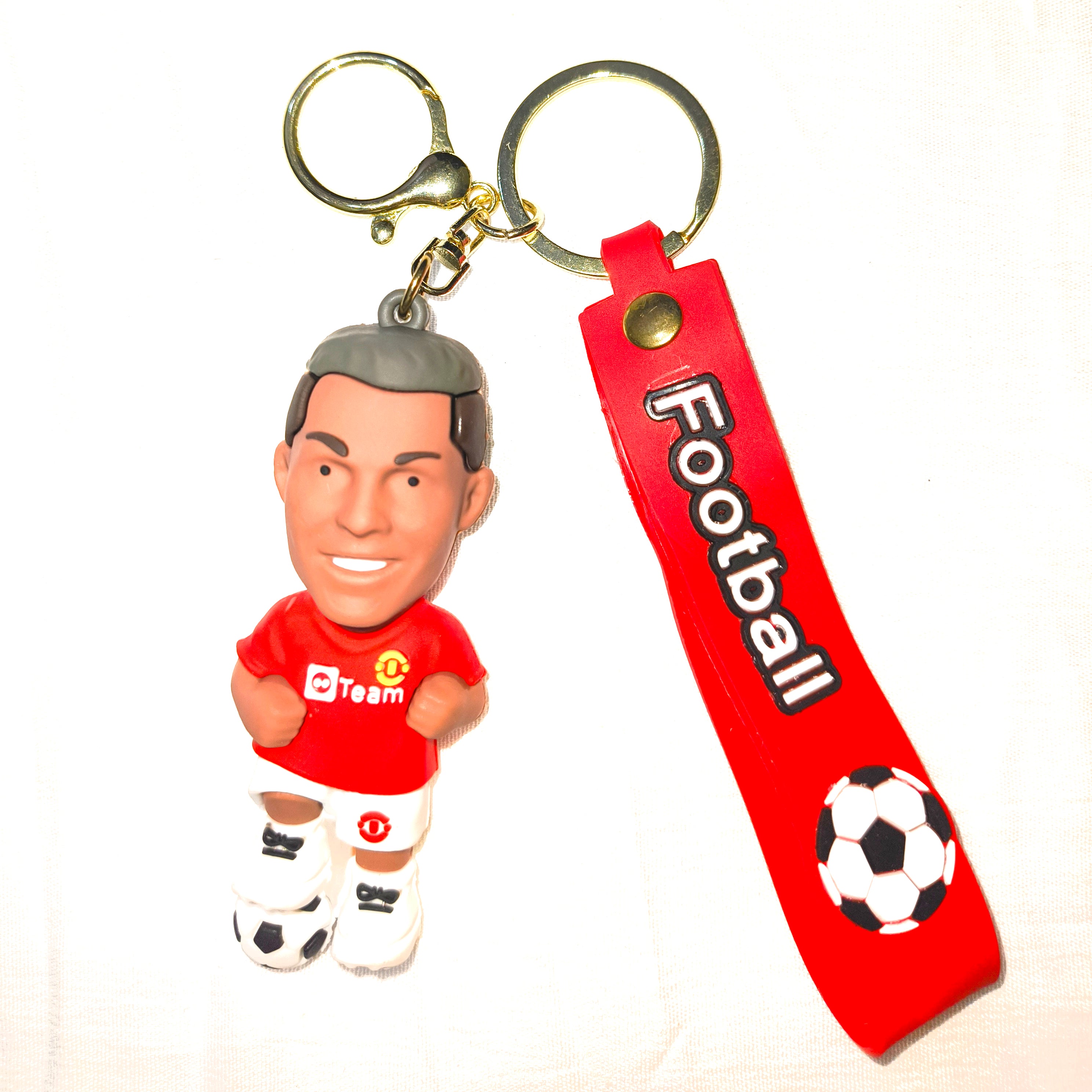 CR7 FOOTBALL KEYCHAIN SKU-1017