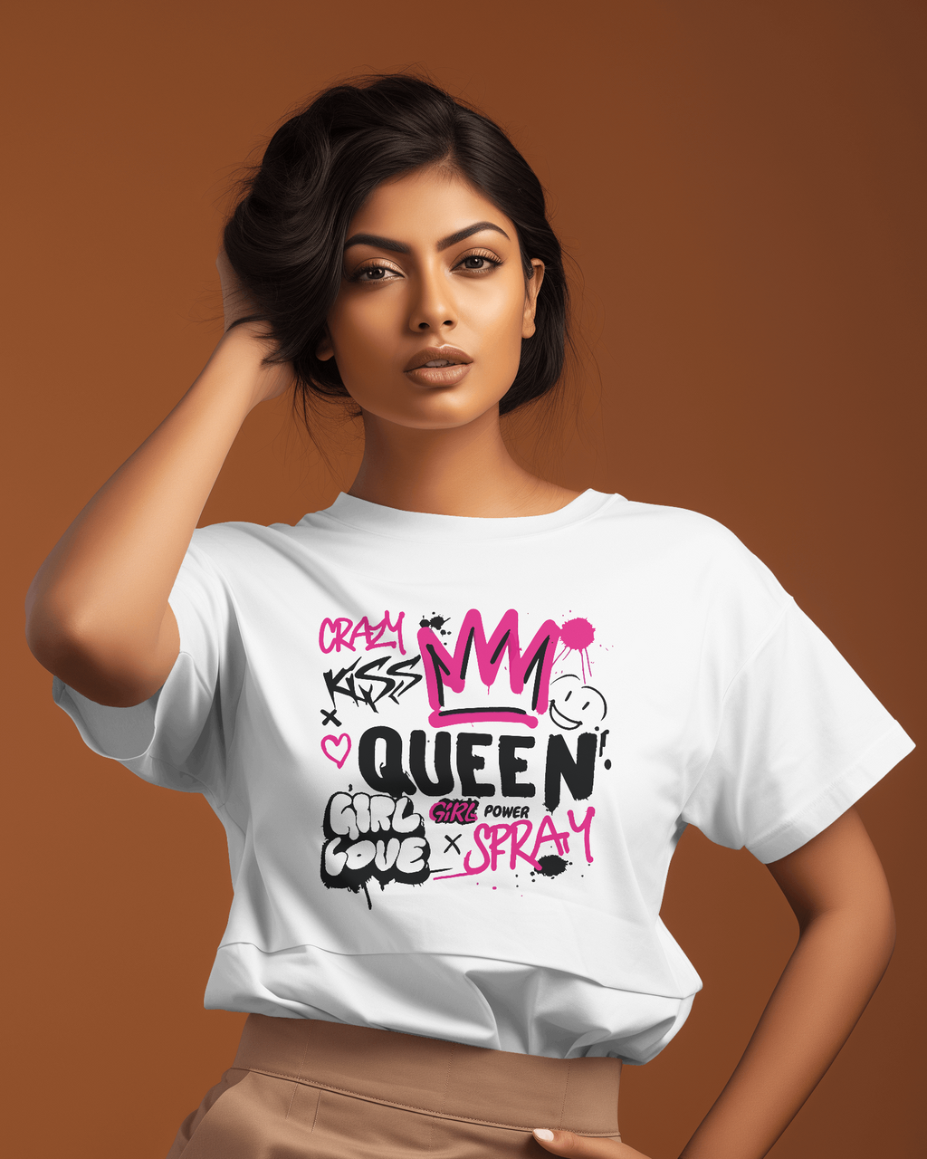 CRAZY KISS TEE SKU-G104