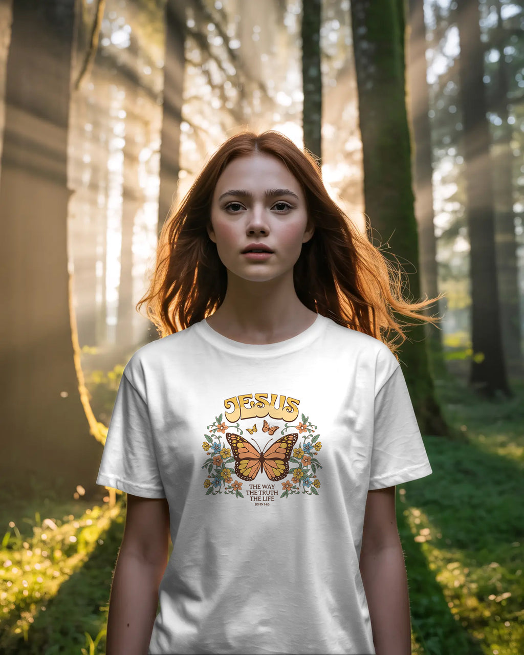 JESUS THE WAY THE TRUTH THE LIFE Tee SKU-G112