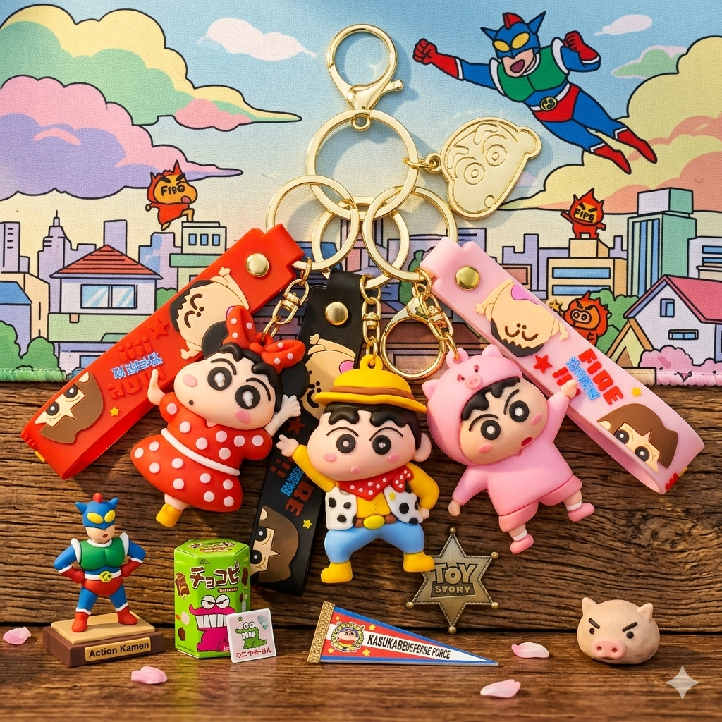 PACK OF 3 KEY CHAINS COMBO SKU-KY01C