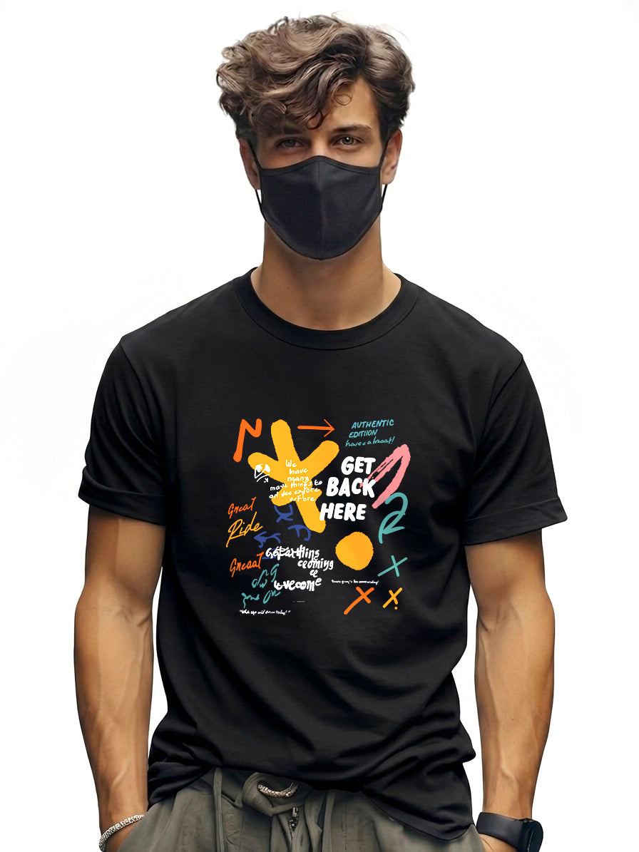 GET BACK HERE Tee SKU-M10