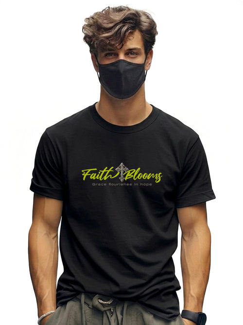 FAITH BLOOMS Tee SKU-M15