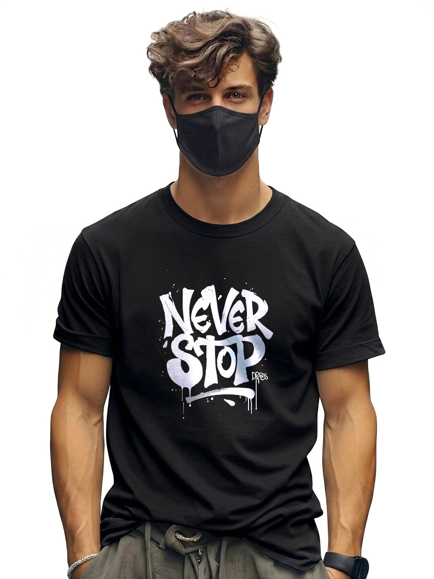 NEVER STOP Tee SKU-M17