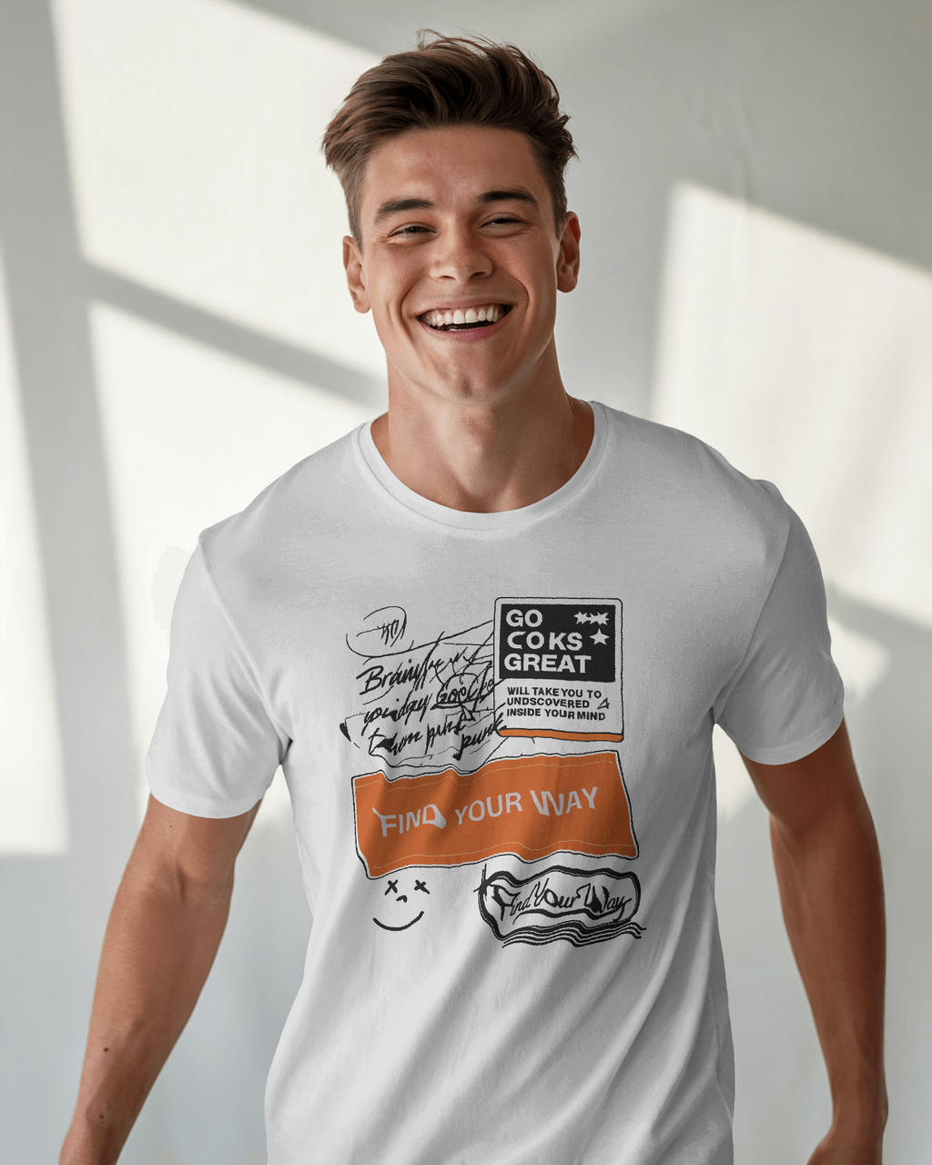 FIND YOUR WAY Tee SKU-M21