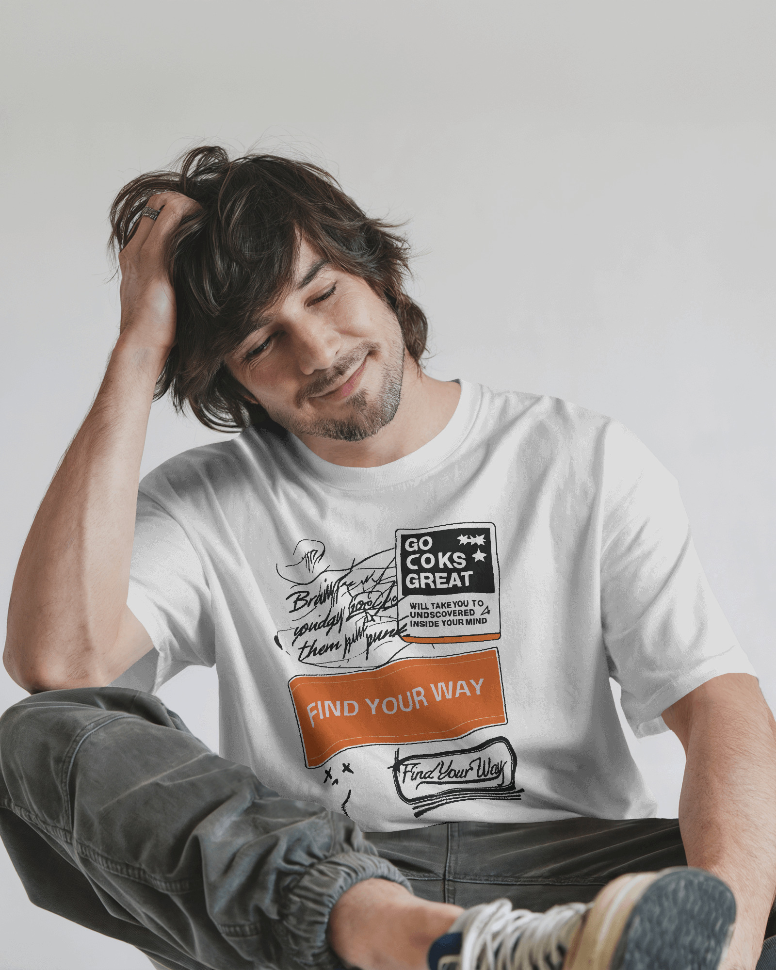 FIND YOUR WAY Tee SKU-M21