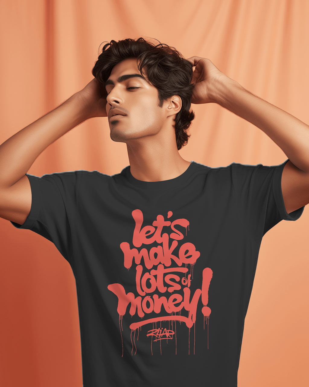 Money Moves Tee lets make a lots of money SKU-M26