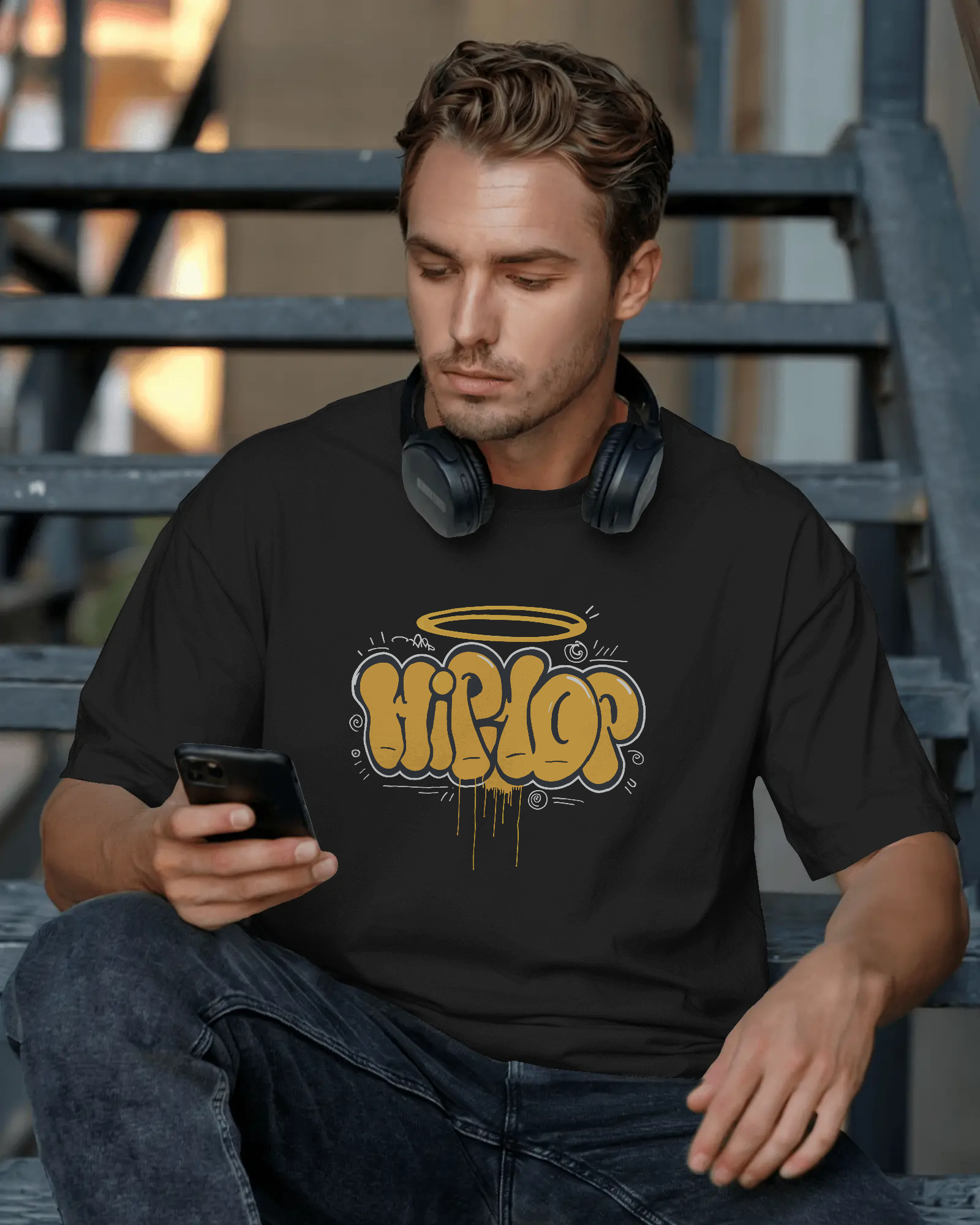 HIPHOP Tee SKU-M5