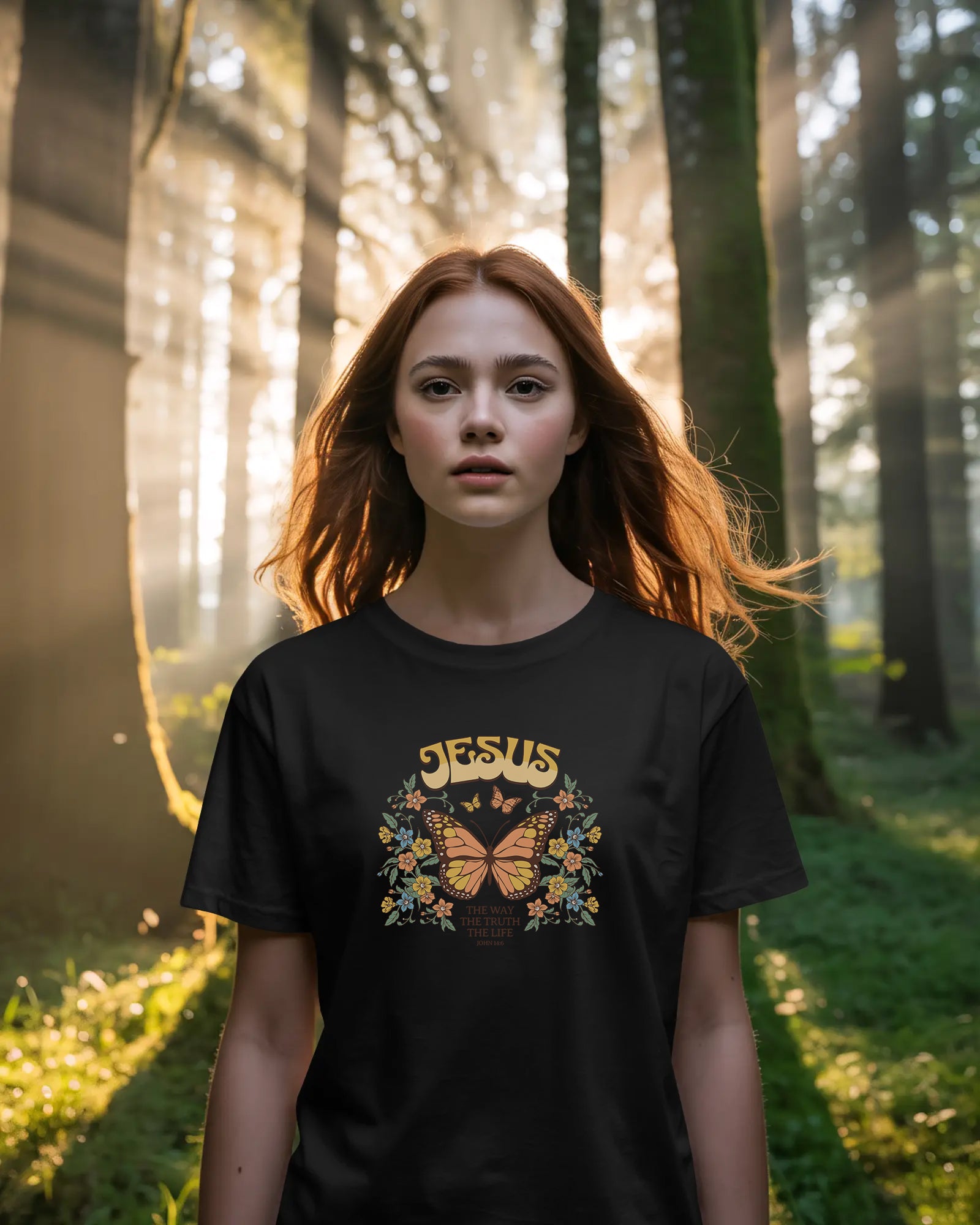 JESUS THE WAY THE TRUTH THE LIFE Tee SKU-G112